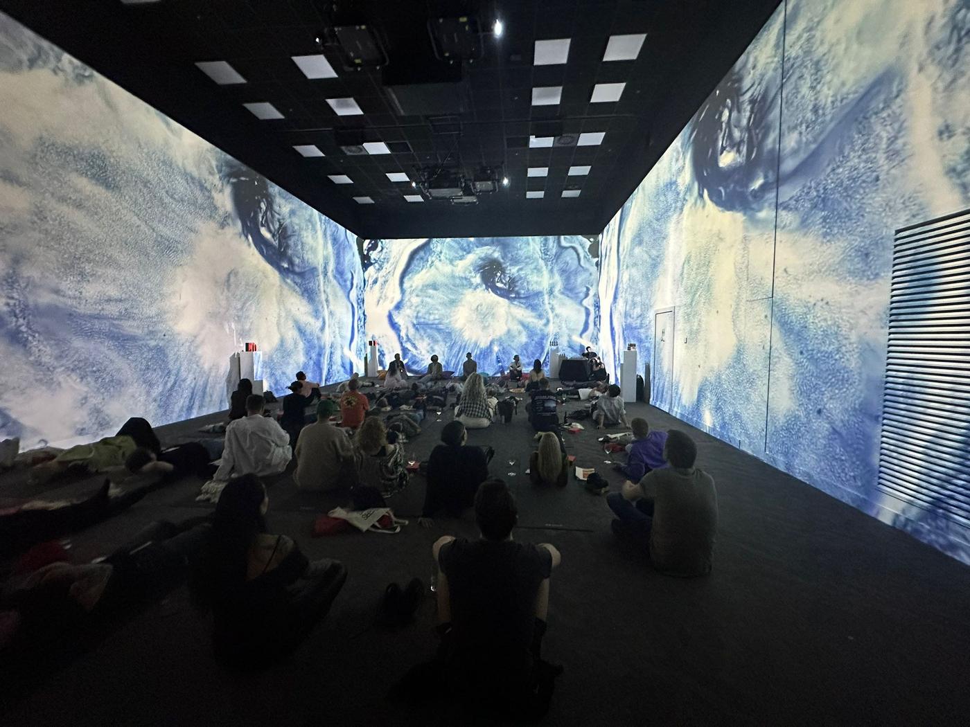 Immersive interactive rooms installation photograph