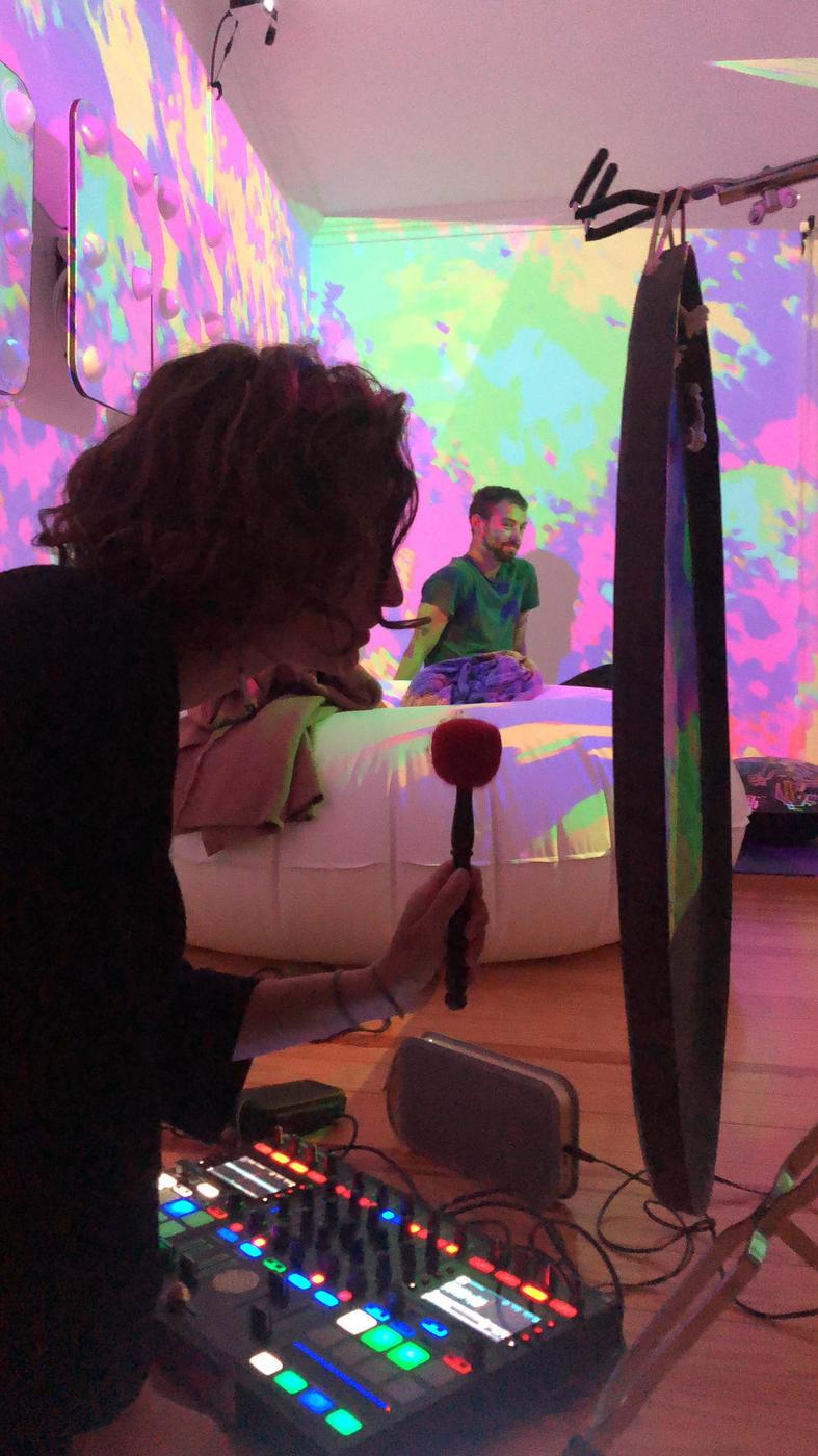 Immersive session installation photograph