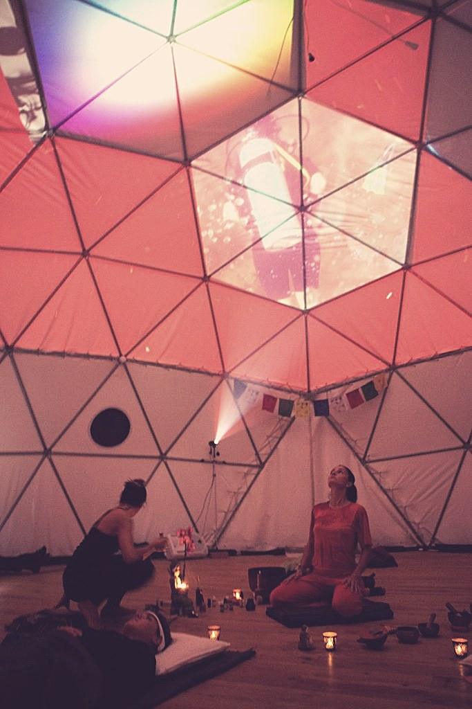 Immersive session installation photograph