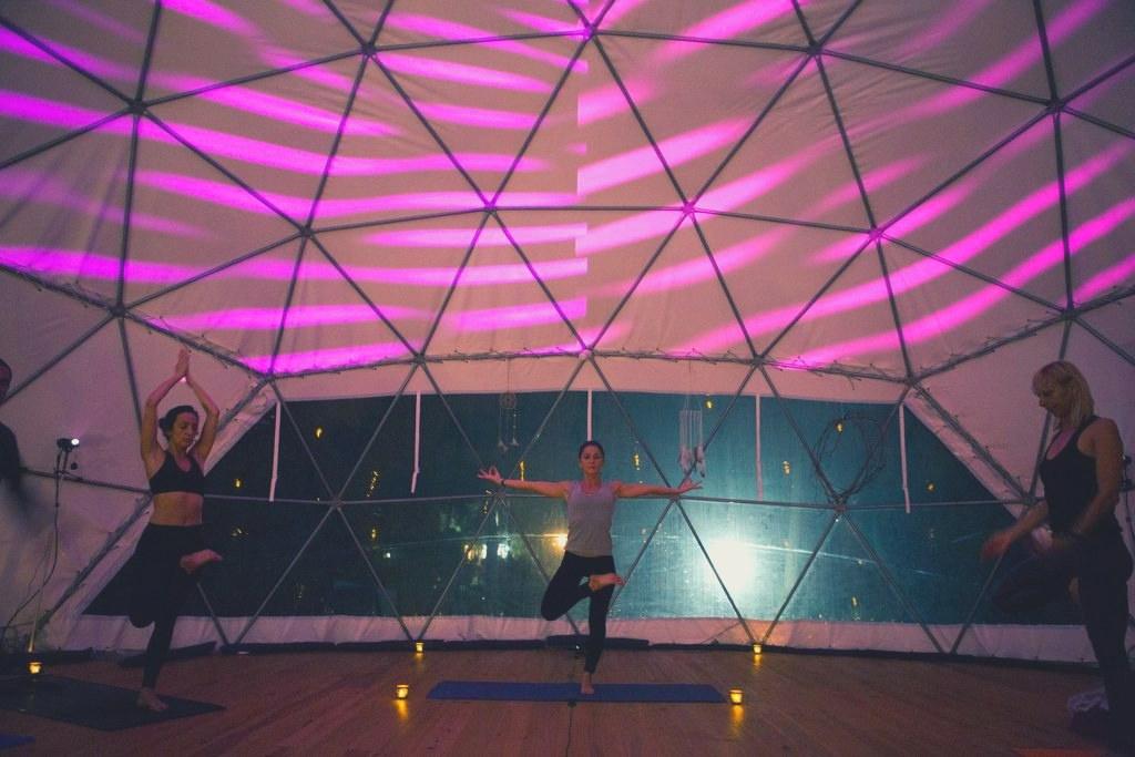 Immersive session installation photograph